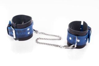 Kajdanki- Cuffs Crazy Horse Blue, Small WHIPS - PPH GRAS