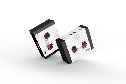 Kajdanki- Cuffs Crazy Horse Red, Small WHIPS - PPH GRAS