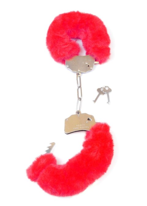 Kajdanki Fetish B - Series- Furry Cuffs Red Boys of Toys Sp. z o.o.