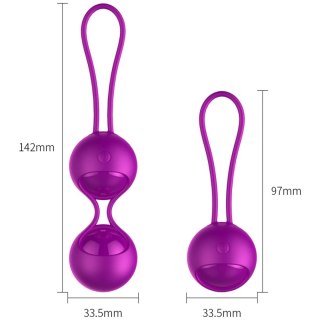 Kulki-Vibrating Silicone Kegel Balls Set USB 10 Function / Remote control Boys of Toys Sp. z o.o.
