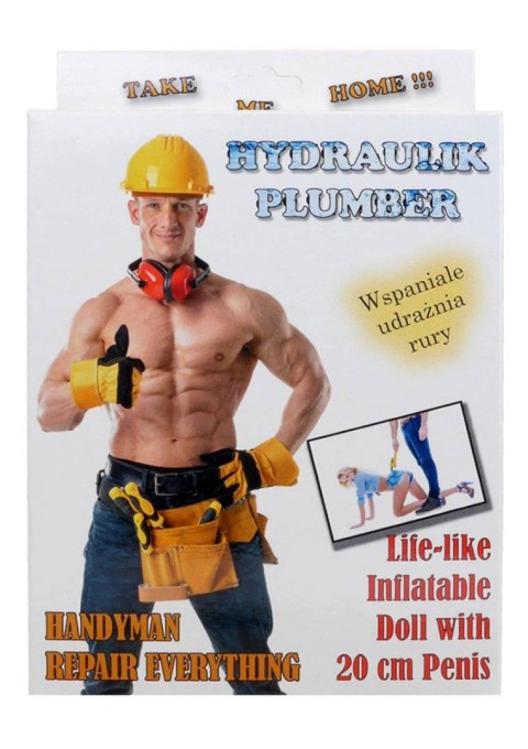 Lalka- Hydraulik - Plumber Male Doll Boys of Toys Sp. z o.o.