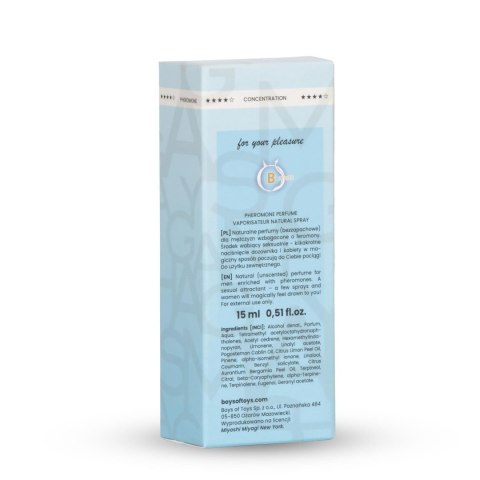 Miyoshi Miyagi PURE feromon neutral 15ml HOMME Boys of Toys Sp. z o.o.
