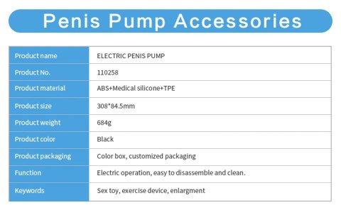 Pompka- LUXURY PUMP, PREMIUM RECHARGEABLE AUTOMATIC WATERPROOF PUMP Boys of Toys Sp. z o.o.
