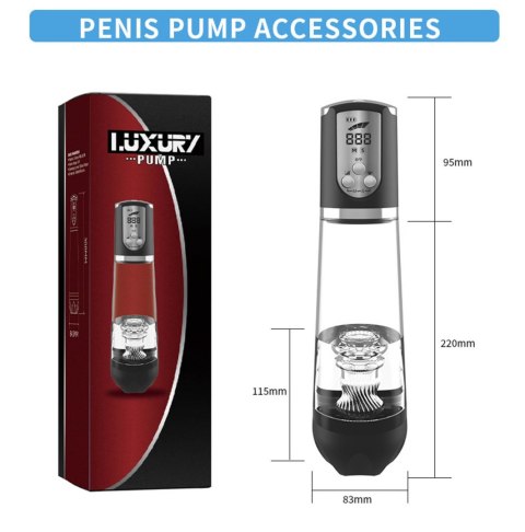 Pompka- LUXURY PUMP, PREMIUM RECHARGEABLE AUTOMATIC WATERPROOF PUMP Boys of Toys Sp. z o.o.