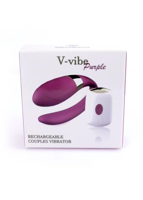 Stymulator-V-Vibe Purple USB 7 Function / Remote Control Boys of Toys Sp. z o.o.