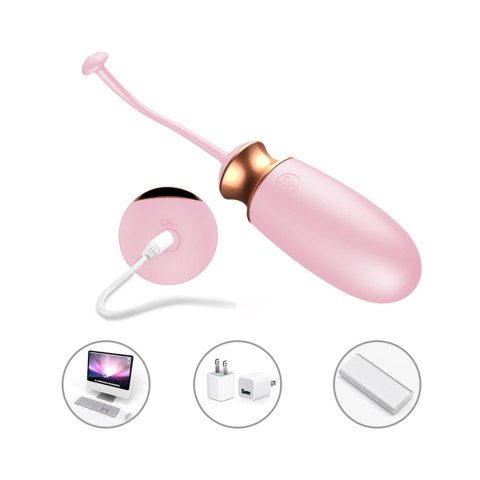 Jajko/wibr-Vibrating Silicone Love EGG USB 10 Function / Heating / Voice Control Boys of Toys Sp. z o.o.