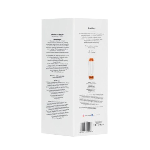 Masturbator - B - Series - Vibrating Masturbation Cup USB 10 function + Interactive Function / Double Ends Boys of Toys Sp. z o.o.