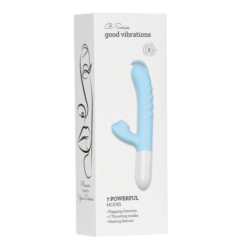 Silicone Vibrator 7 Powerful Modes - 
Flapping and 7 Thrusting
Heating Boys of Toys Sp. z o.o.