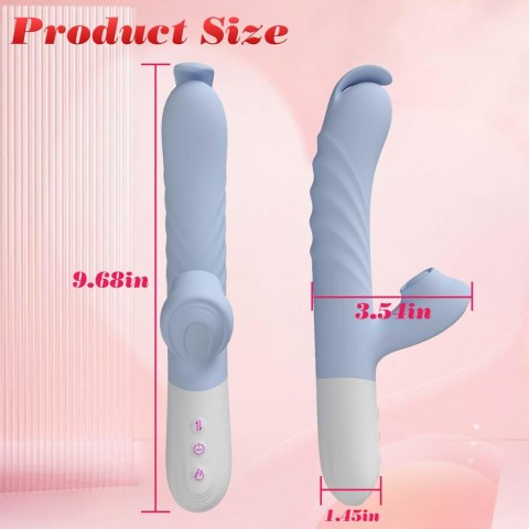 Silicone Vibrator 7 Powerful Modes - 
Flapping and 7 Thrusting
Heating Boys of Toys Sp. z o.o.