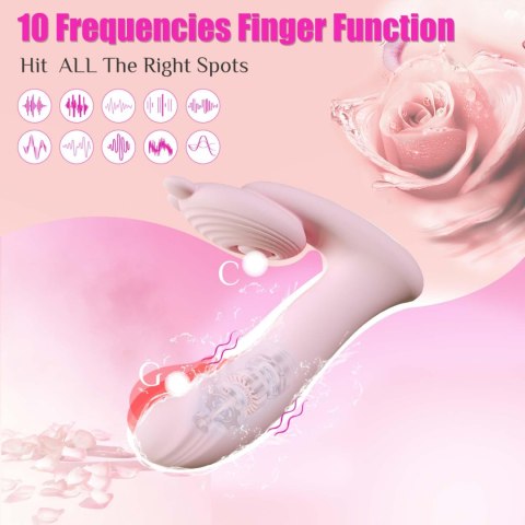 Silicone vibrator 3 speeds, 6 frequencies
Finger function, Heating + APP control Boys of Toys Sp. z o.o.