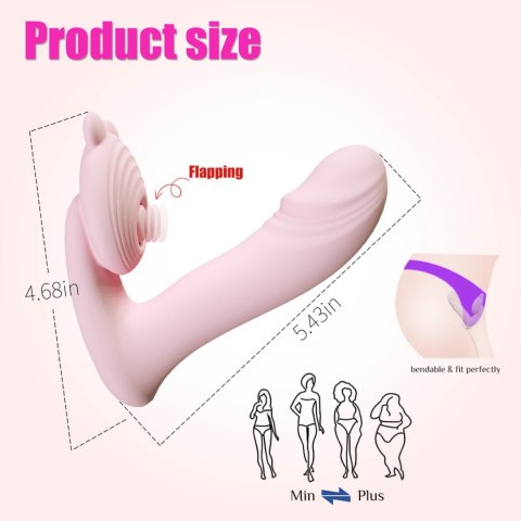 Silicone vibrator 3 speeds, 6 frequencies
Finger function, Heating + APP control Boys of Toys Sp. z o.o.