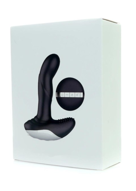 Wibrator-Silicone Massager USB 7 Function + Pulsator / Heating BLACK Boys of Toys Sp. z o.o.