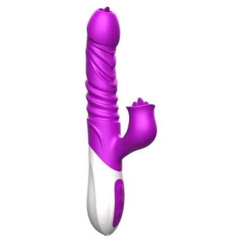 Wibrator-Silicone Vibrator USB 10 Function and Thrusting Function / Heating Boys of Toys Sp. z o.o.