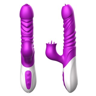 Wibrator-Silicone Vibrator USB 10 Function and Thrusting Function / Heating Boys of Toys Sp. z o.o.