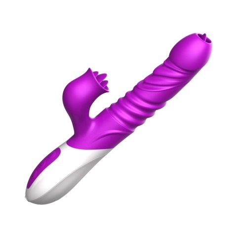 Wibrator-Silicone Vibrator USB 10 Function and Thrusting Function / Heating Boys of Toys Sp. z o.o.