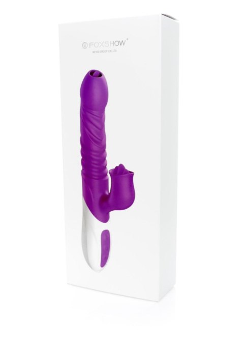 Wibrator-Silicone Vibrator USB 10 Function and Thrusting Function / Heating Boys of Toys Sp. z o.o.