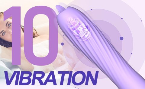 Wibrator-Silicone Vibrator USB, 10 vibration modes, Heating Boys of Toys Sp. z o.o.