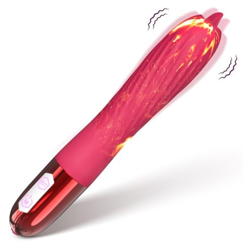 Wibrator-Silicone Vibrator USB, 10 vibration modes, Heating Boys of Toys Sp. z o.o.