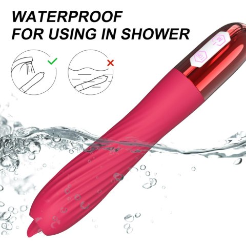 Wibrator-Silicone Vibrator USB, 10 vibration modes, Heating Boys of Toys Sp. z o.o.