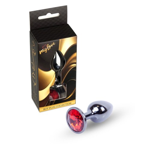 MyLove Toys - Jewellery Dark Silver PLUG- Red Boys of Toys Sp. z o.o.