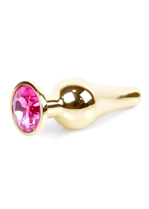 MyLove Toys - Jewellery Gold BUTT PLUG- Pink Boys of Toys Sp. z o.o.