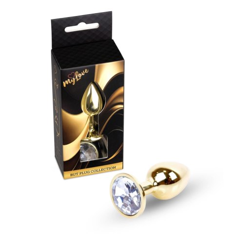 MyLove Toys - Jewellery Gold PLUG- Clear Boys of Toys Sp. z o.o.
