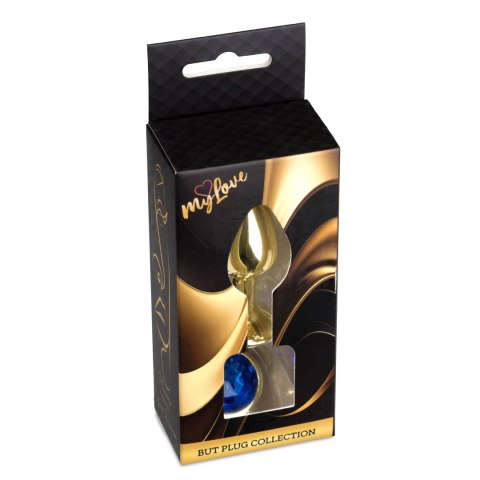 MyLove Toys - Jewellery Gold PLUG- Dark Blue Boys of Toys Sp. z o.o.