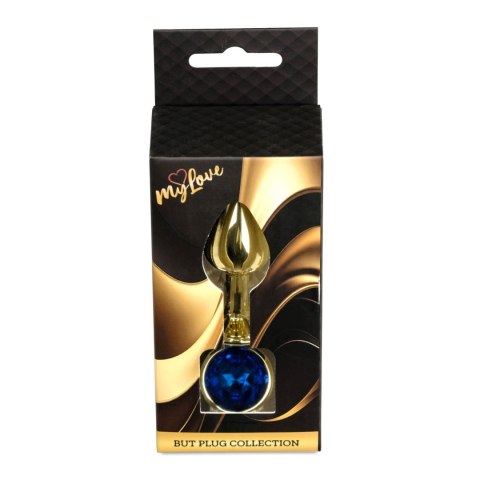 MyLove Toys - Jewellery Gold PLUG- Dark Blue Boys of Toys Sp. z o.o.