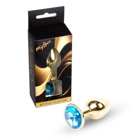MyLove Toys - Jewellery Gold PLUG- Light Blue Boys of Toys Sp. z o.o.