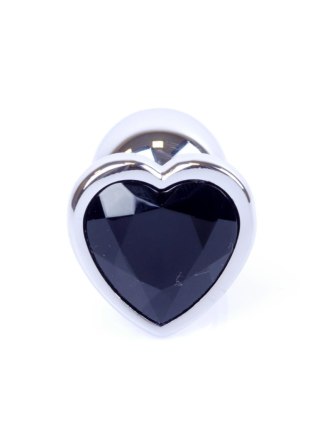 MyLove Toys - Jewellery Silver Heart PLUG- Black Boys of Toys Sp. z o.o.