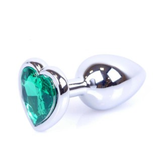 MyLove Toys - Jewellery Silver Heart PLUG- Green Boys of Toys Sp. z o.o.