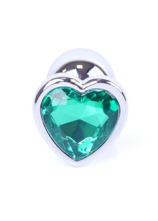 MyLove Toys - Jewellery Silver Heart PLUG- Green Boys of Toys Sp. z o.o.