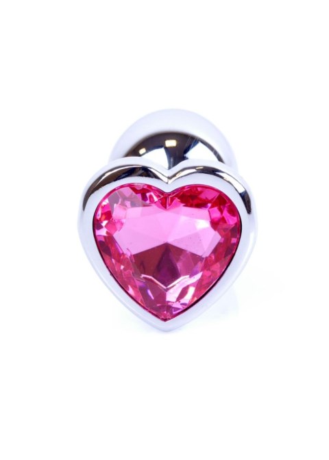 MyLove Toys - Jewellery Silver Heart PLUG- Pink Boys of Toys Sp. z o.o.