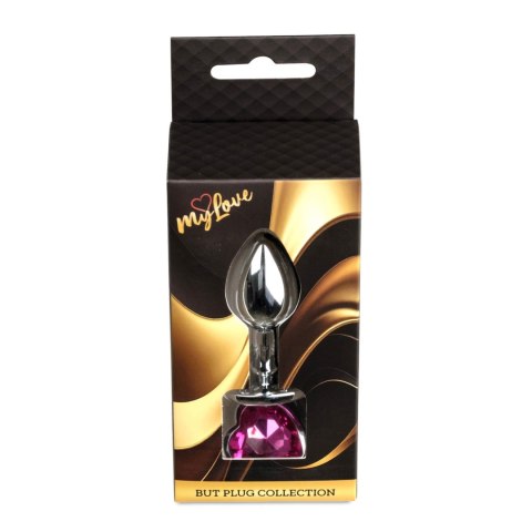 MyLove Toys - Jewellery Silver Heart PLUG- Pink Boys of Toys Sp. z o.o.
