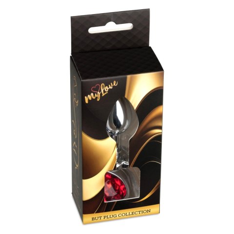 MyLove Toys - Jewellery Silver Heart PLUG- Red Boys of Toys Sp. z o.o.