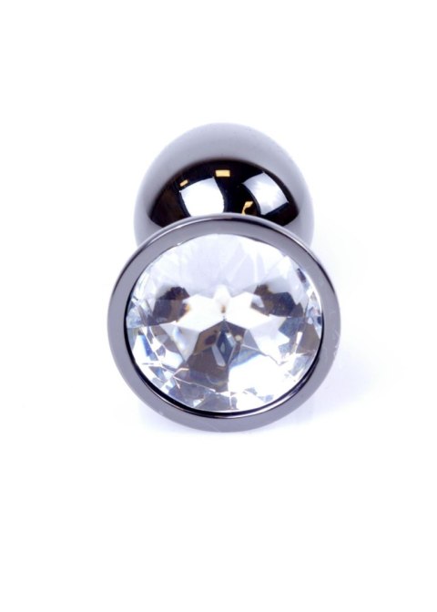 Plug-Jewellery Dark Silver PLUG- Clear Boys of Toys Sp. z o.o.