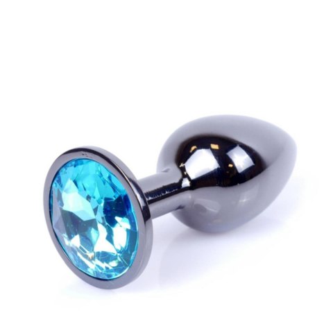 Plug-Jewellery Dark Silver PLUG- Light Blue Boys of Toys Sp. z o.o.