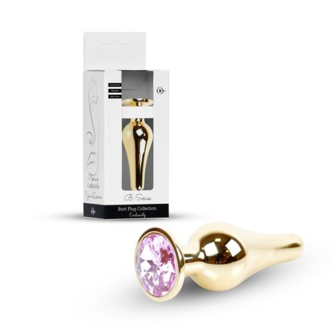 Plug-Jewellery Gold BUTT PLUG- Rose Boys of Toys Sp. z o.o.