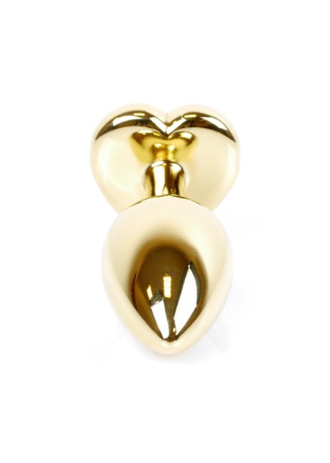 Plug-Jewellery Gold Heart PLUG- Green Boys of Toys Sp. z o.o.