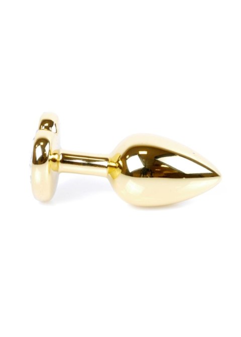 Plug-Jewellery Gold Heart PLUG- Rose Boys of Toys Sp. z o.o.