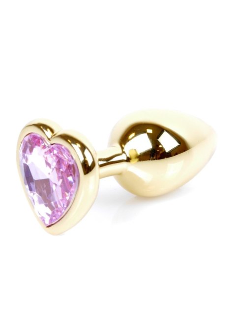 Plug-Jewellery Gold Heart PLUG- Rose Boys of Toys Sp. z o.o.
