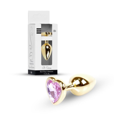 Plug-Jewellery Gold Heart PLUG- Rose Boys of Toys Sp. z o.o.