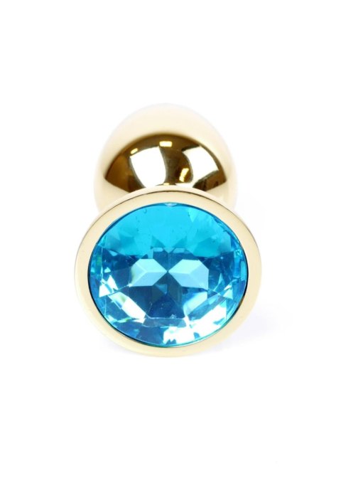 Plug-Jewellery Gold PLUG- Light Blue Boys of Toys Sp. z o.o.
