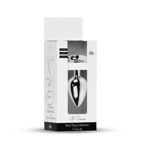 Plug-Jewellery Silver Heart PLUG- Black Boys of Toys Sp. z o.o.