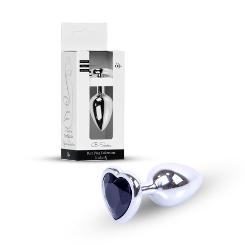 Plug-Jewellery Silver Heart PLUG- Black Boys of Toys Sp. z o.o.