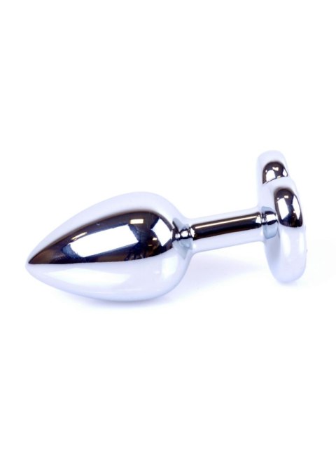 Plug-Jewellery Silver Heart PLUG- Clear Boys of Toys Sp. z o.o.