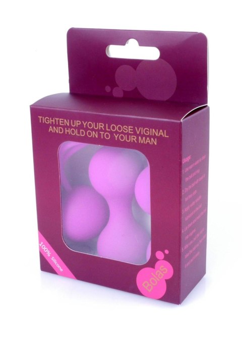 Kulki-Silicone Kegal Balls Set - Purple Boys of Toys Sp. z o.o.