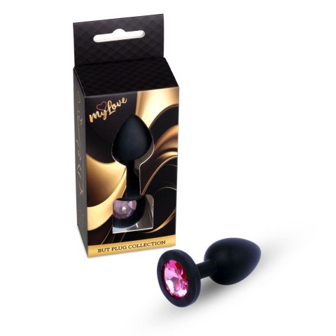 MyLove Toys - Jewellery Black Silicone PLUG Medium Boys of Toys Sp. z o.o.