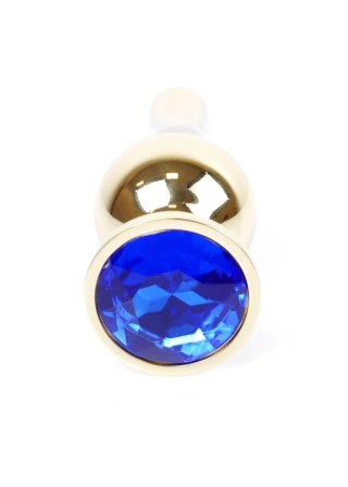 MyLove Toys - Jewellery Gold BUTT PLUG- Dark Blue Boys of Toys Sp. z o.o.