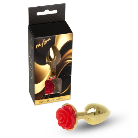 MyLove Toys - Jewellery Gold PLUG ROSE- Red Boys of Toys Sp. z o.o.